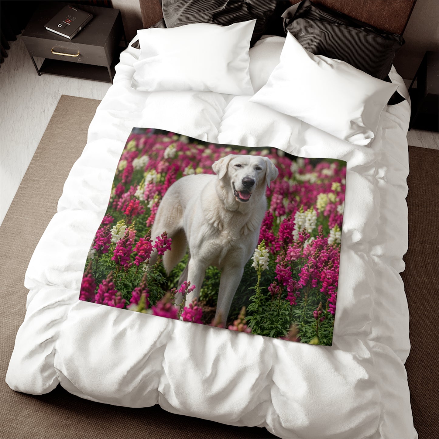 Estrela Mountain Dog Sweatshirt Blanket