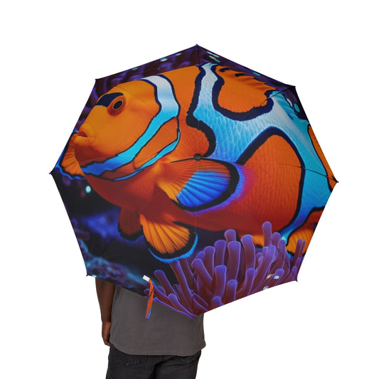 Clownfish Semi-Automatic Foldable Umbrella