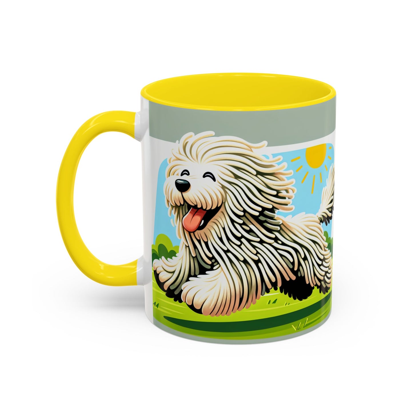Mug Komondor Accent - Le cadeau idéal pour les amoureux des chiens