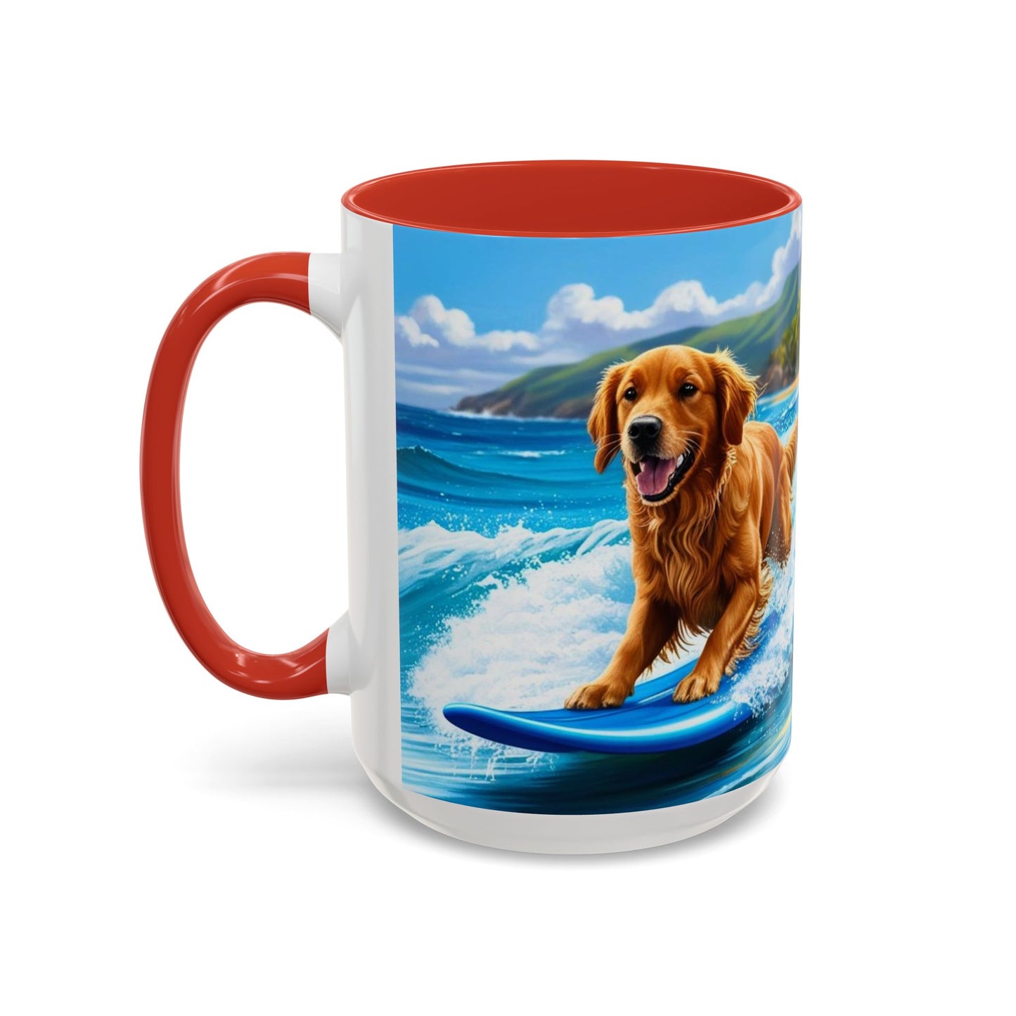 Taza de café con detalles de Surf Dogs: el regalo perfecto para los amantes de los perros