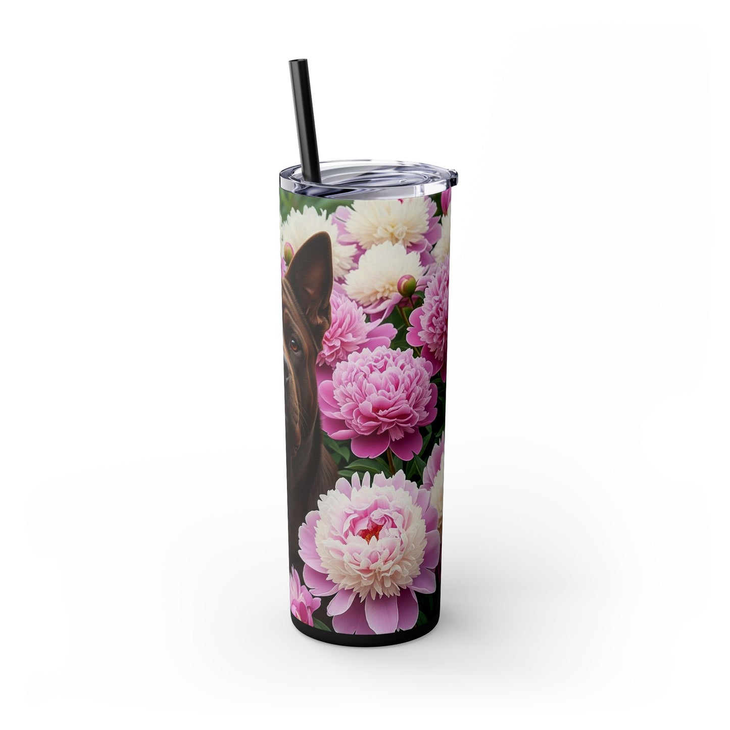 Gobelet isotherme de Chongqing (Chine) avec paille, 590 ml (20 oz).