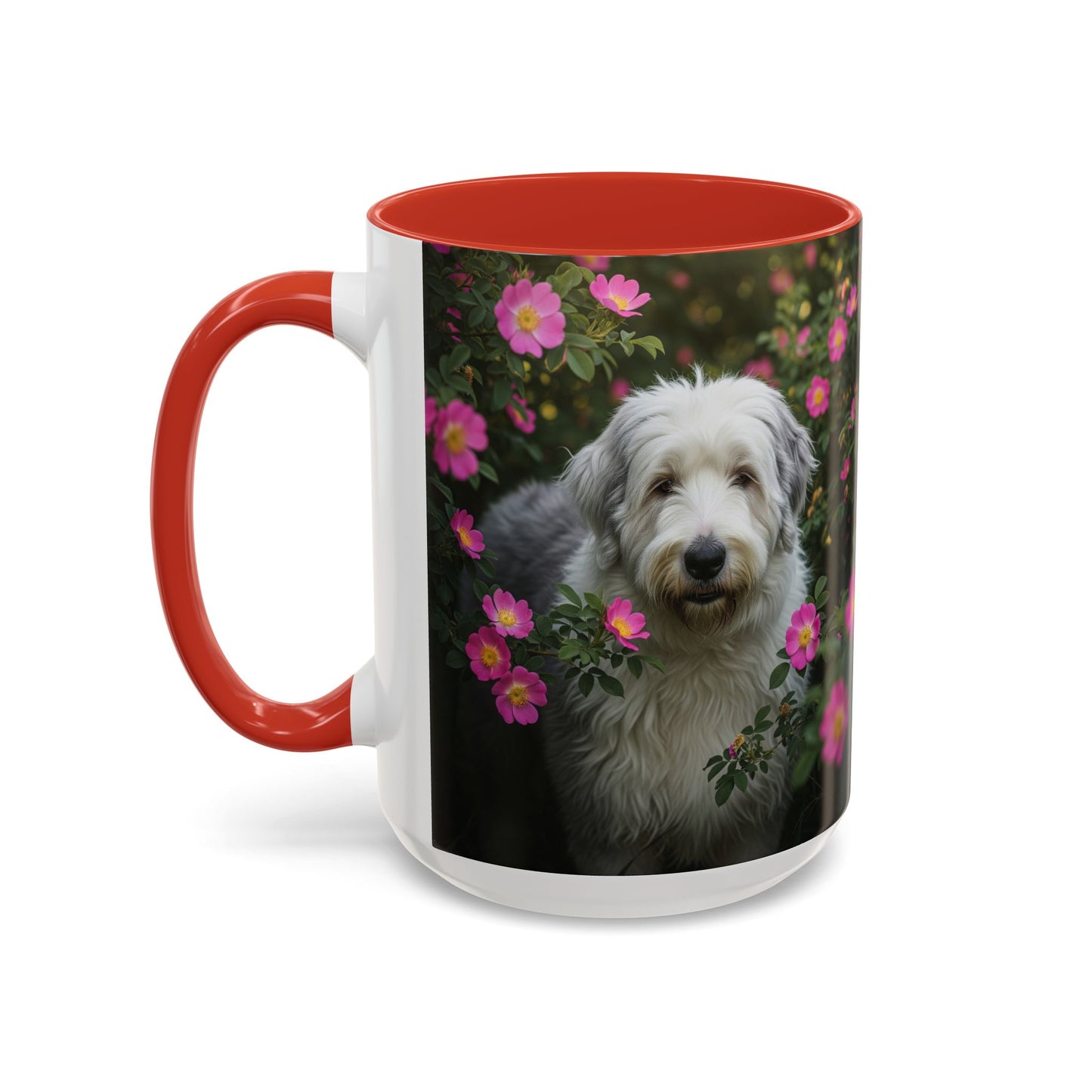 Mug à café à motif de bobtail - Cadeau idéal pour les amoureux des chiens