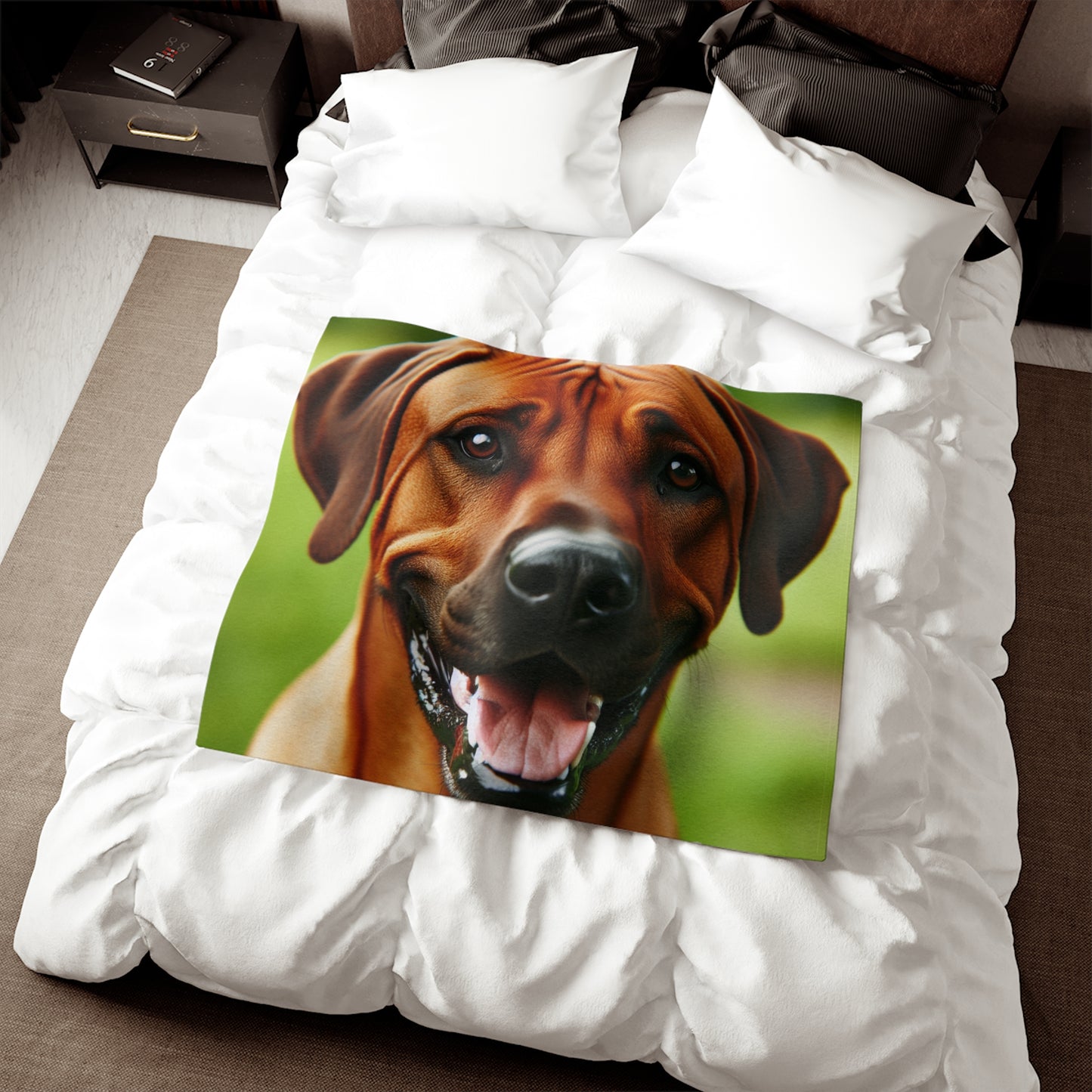 Rhodesian Ridgeback Sweatshirt Blanket