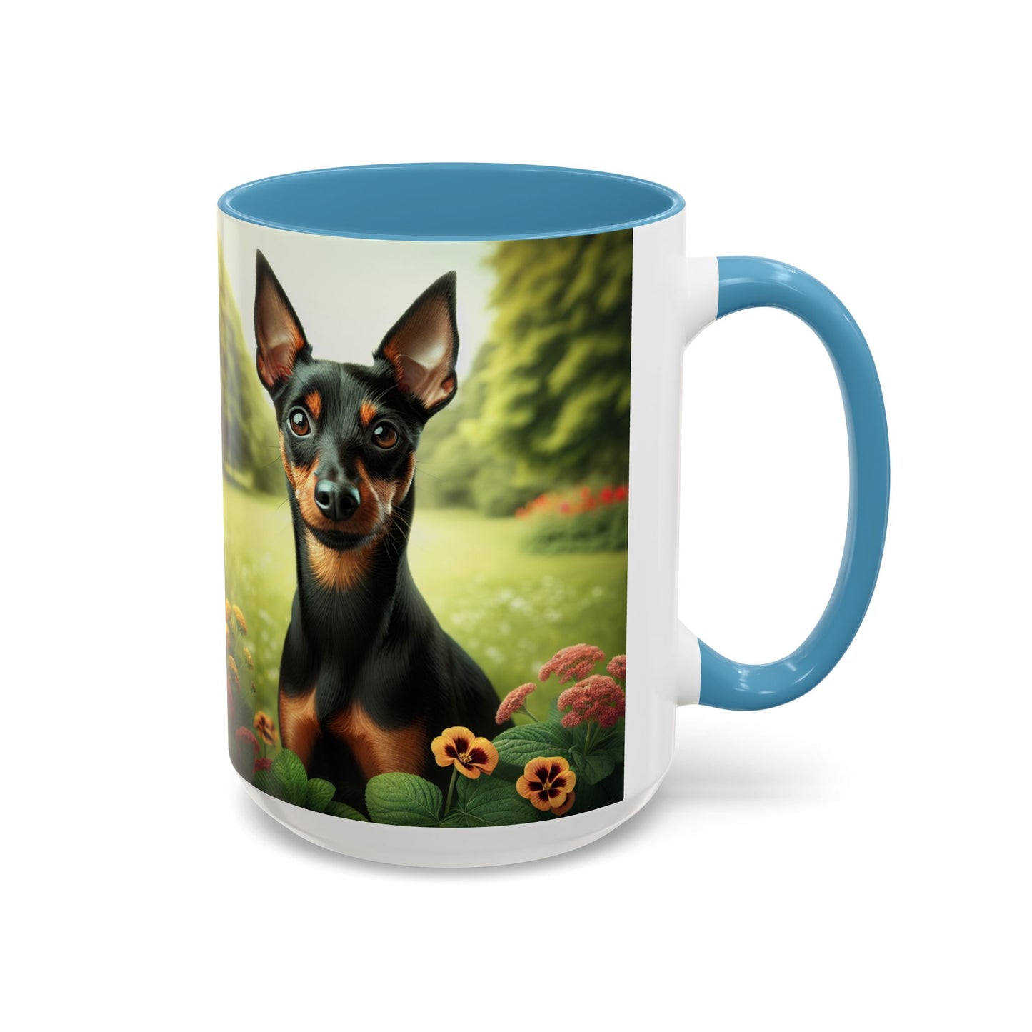 Manchester Terrier Accent Coffee Mug - Perfect Gift for Dog Lovers