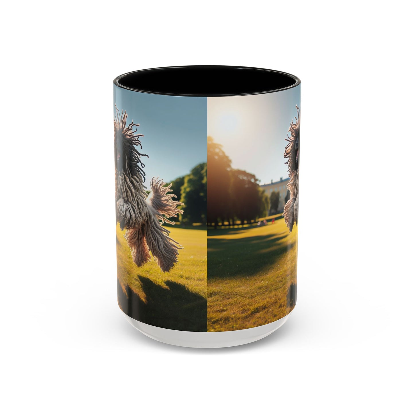 Puli Accent Coffee Mug - Perfect Gift for Dog Lovers