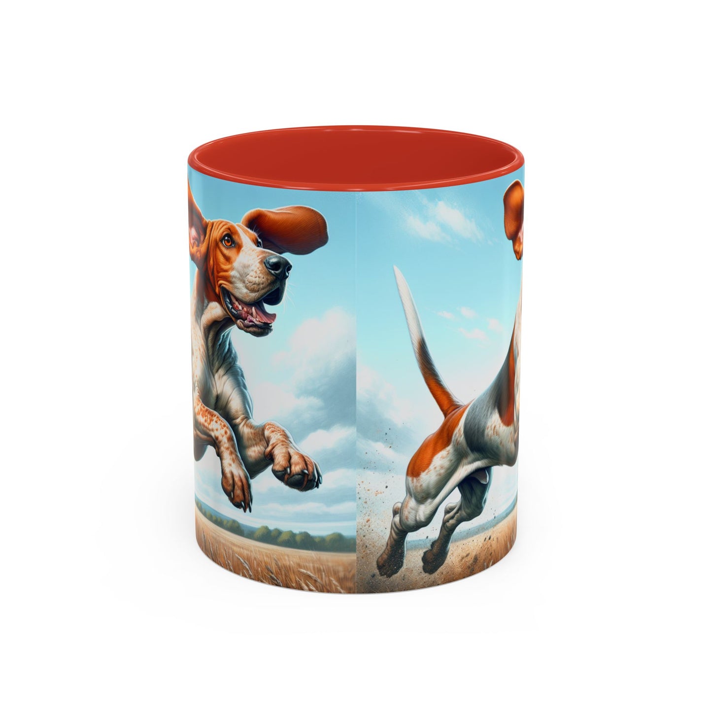 American English Coonhound Accent Coffee Mug - Perfect Gift for Dog Lovers