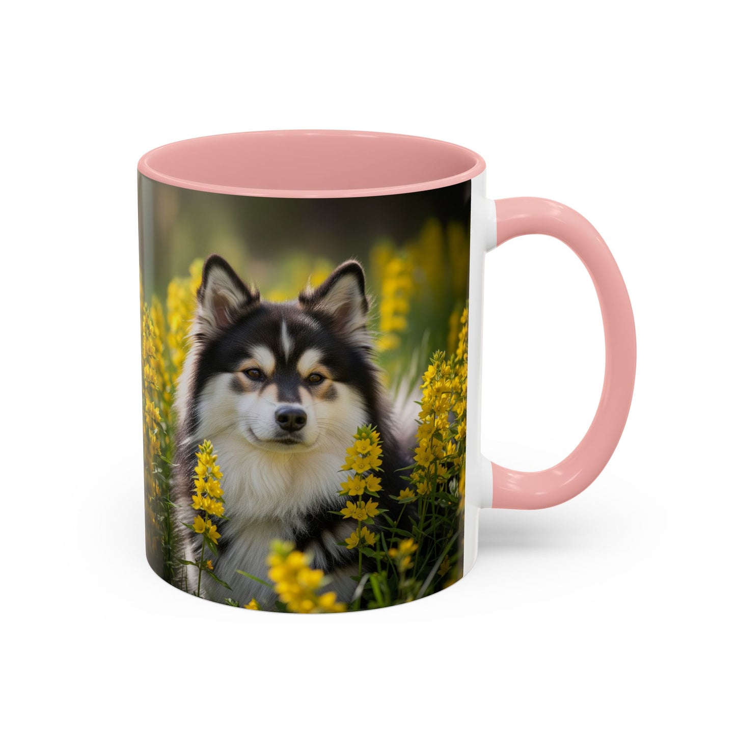 Taza con diseño de perro lapón sueco: el regalo perfecto para los amantes de los perros.