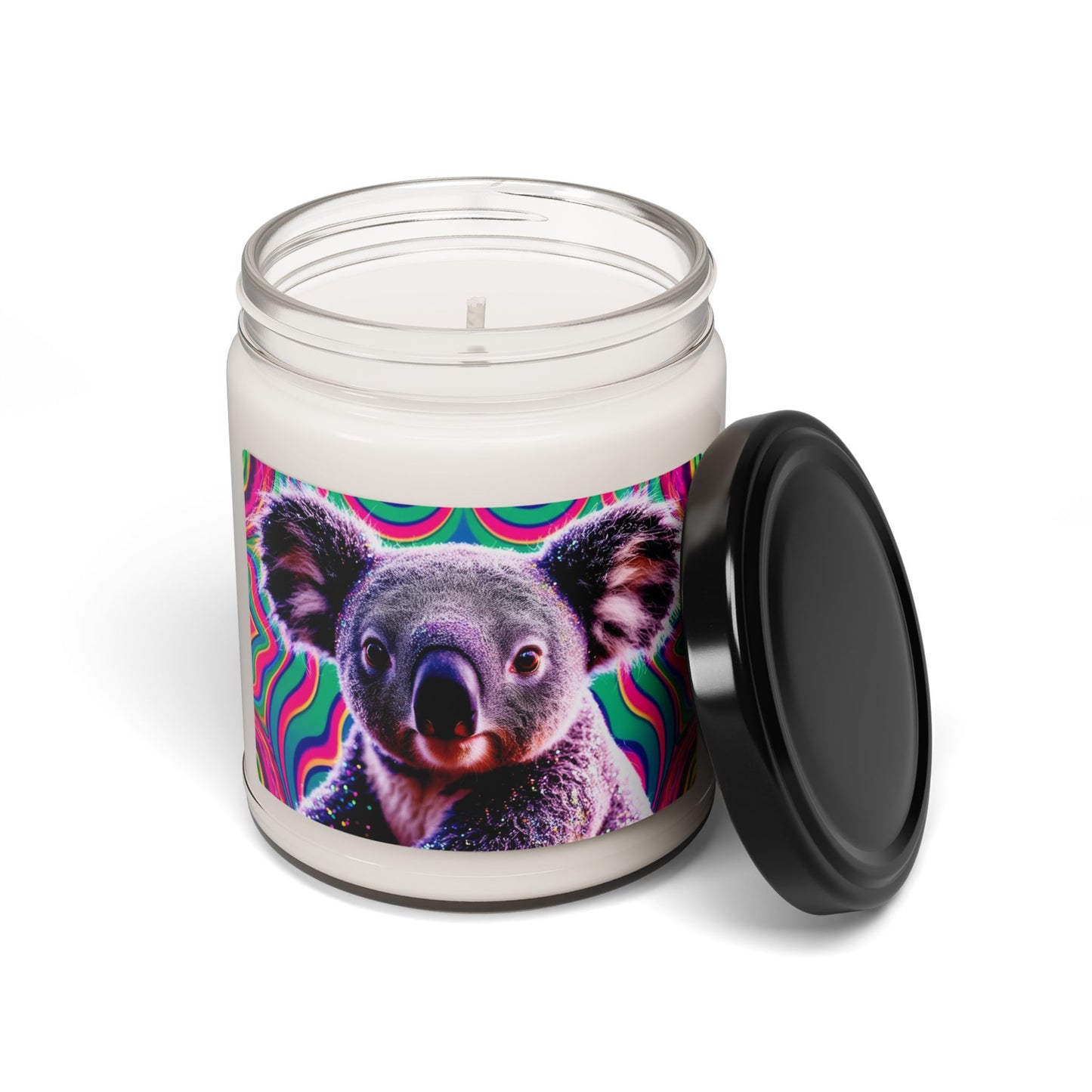 Psychedelic Koala- Scented Soy Candle, 9oz