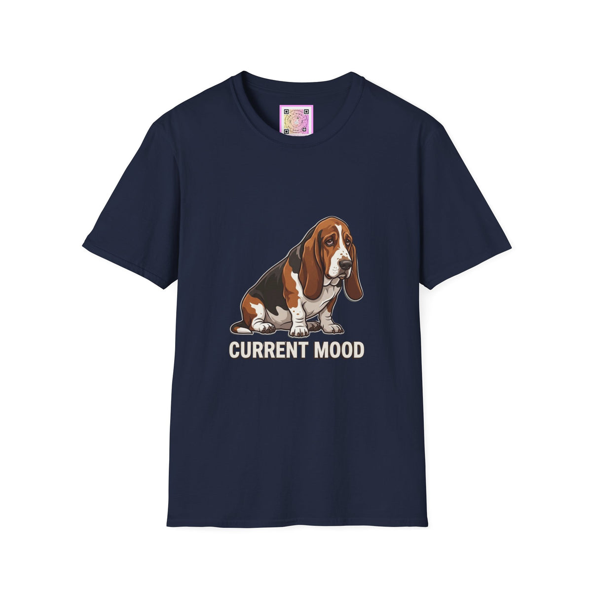 Basset Hound Current Mood Tee Shirt