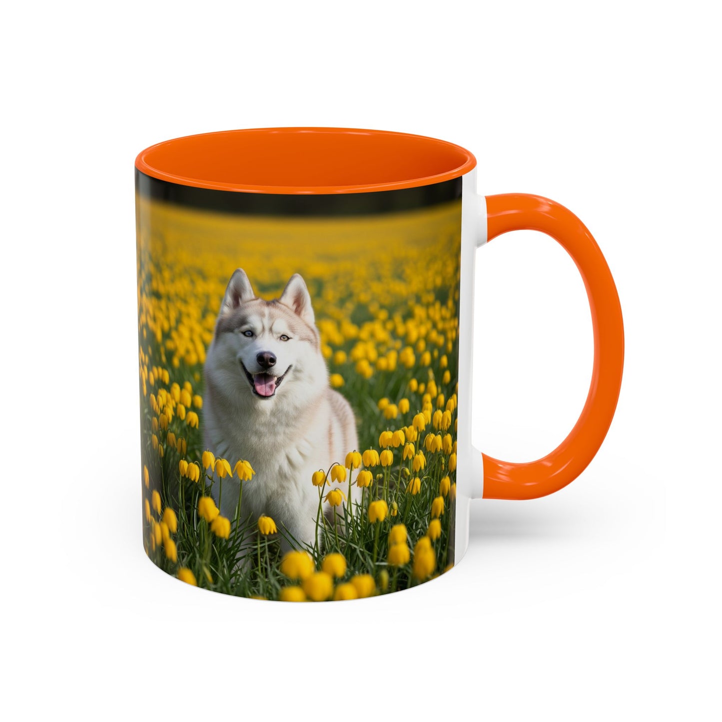 Mug à café avec motif Husky de Sibérie - Le cadeau idéal pour les amoureux des chiens