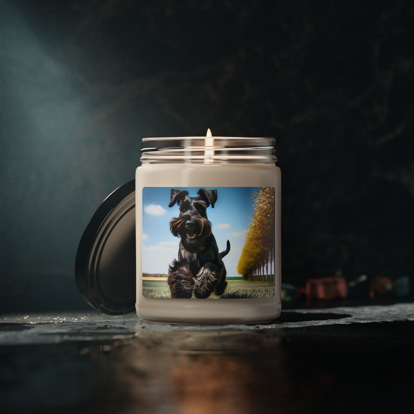 Giant Schnauzer- Scented Soy Candle, 9oz