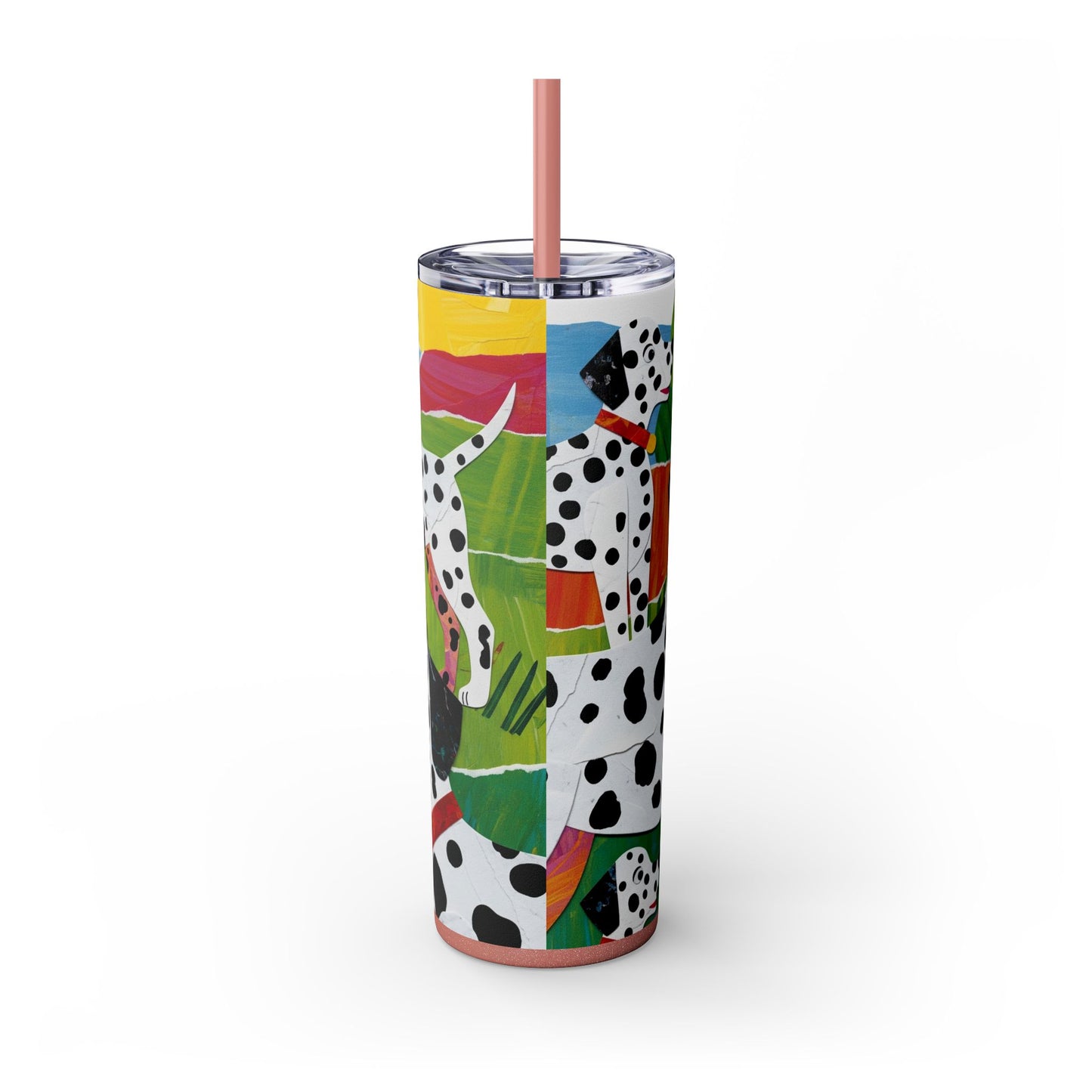 Gobelet isotherme Dalmatien avec paille, 590 ml