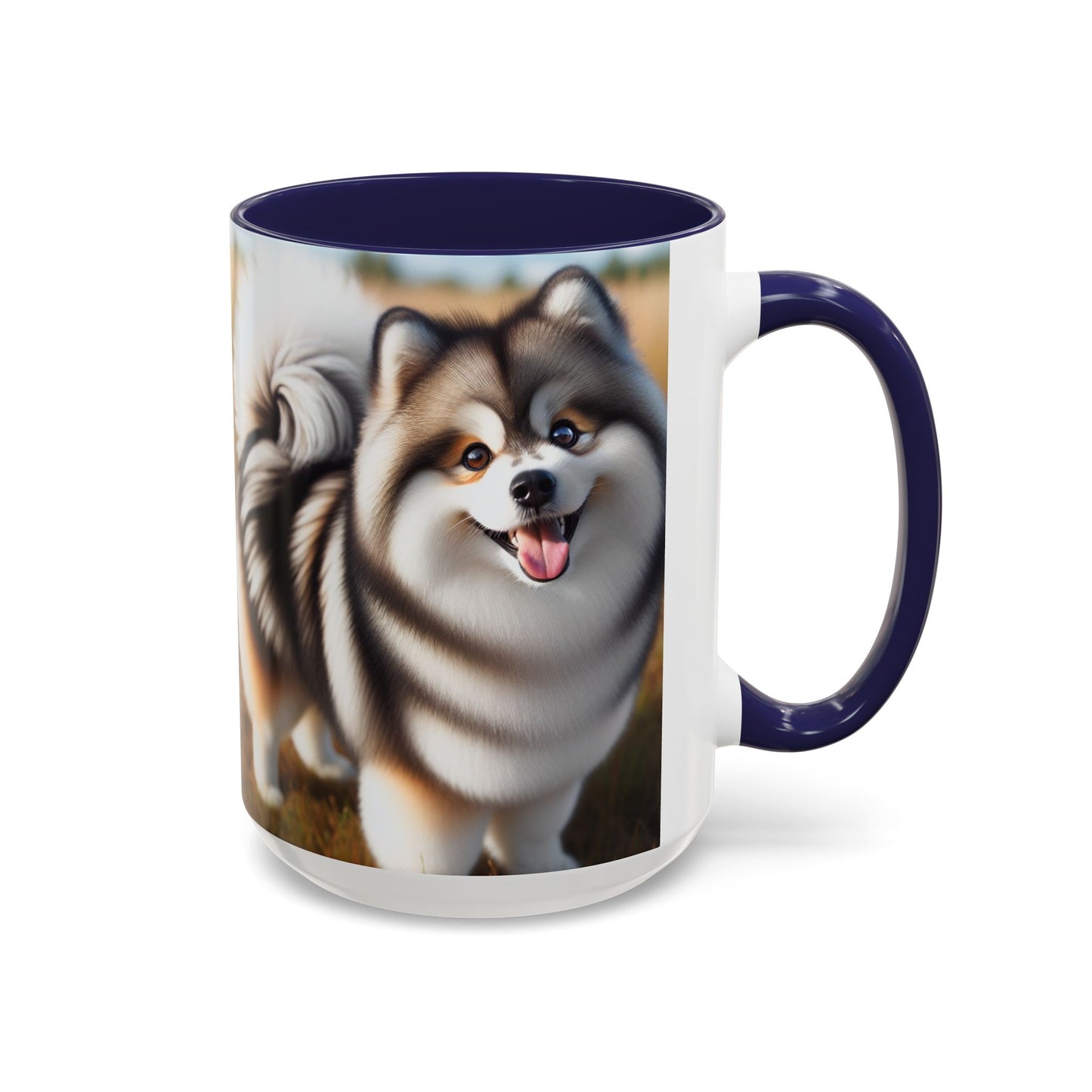 Taza de café con detalles de Pomsky: el regalo perfecto para los amantes de los perros