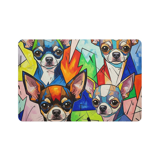 Pet Food Mat (12x18) - Chihuahua