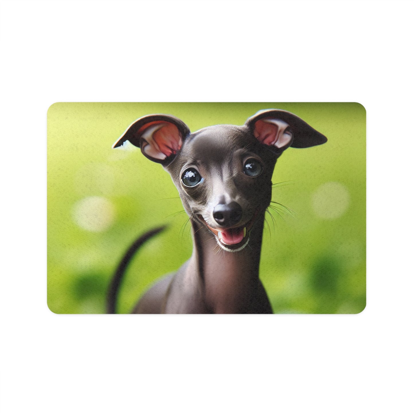 Pet Food Mat (12x18) - Italian Greyhound