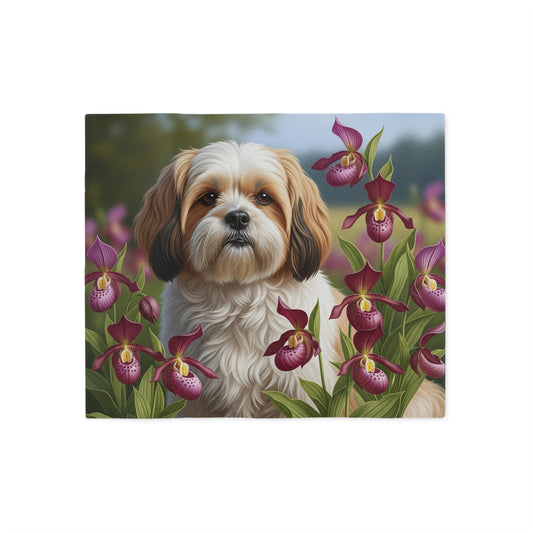 Lhasa Apso Sweatshirt Blanket