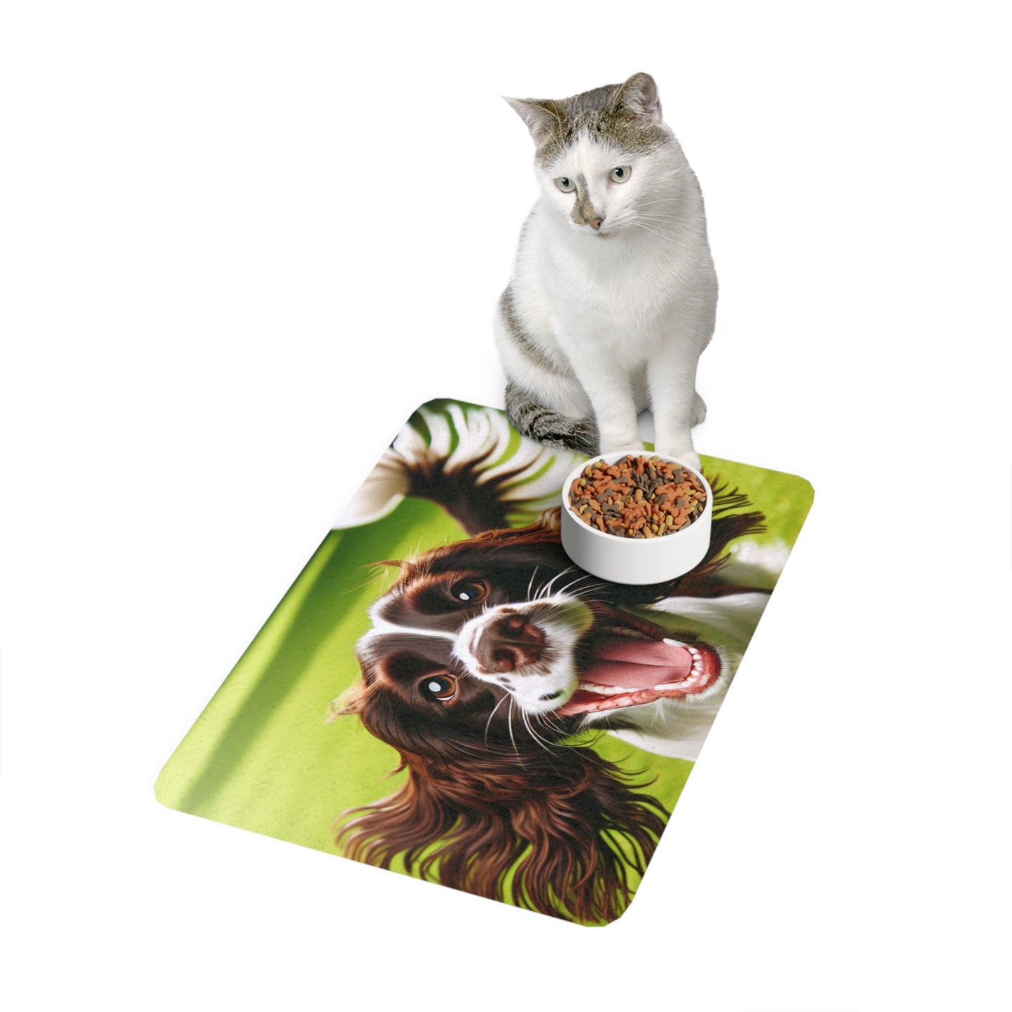 Pet Food Mat (12x18) - English Springer Spaniel