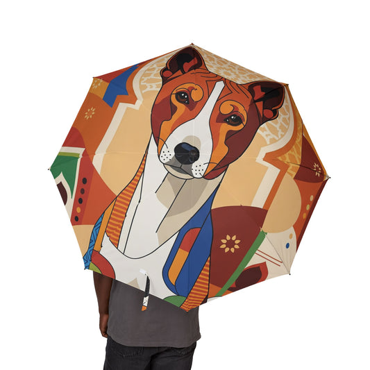 Basenji Semi-Automatic Foldable Umbrella