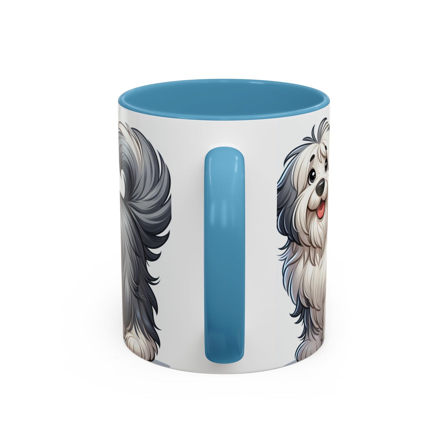 Mug à café à motif de bobtail - Cadeau idéal pour les amoureux des chiens