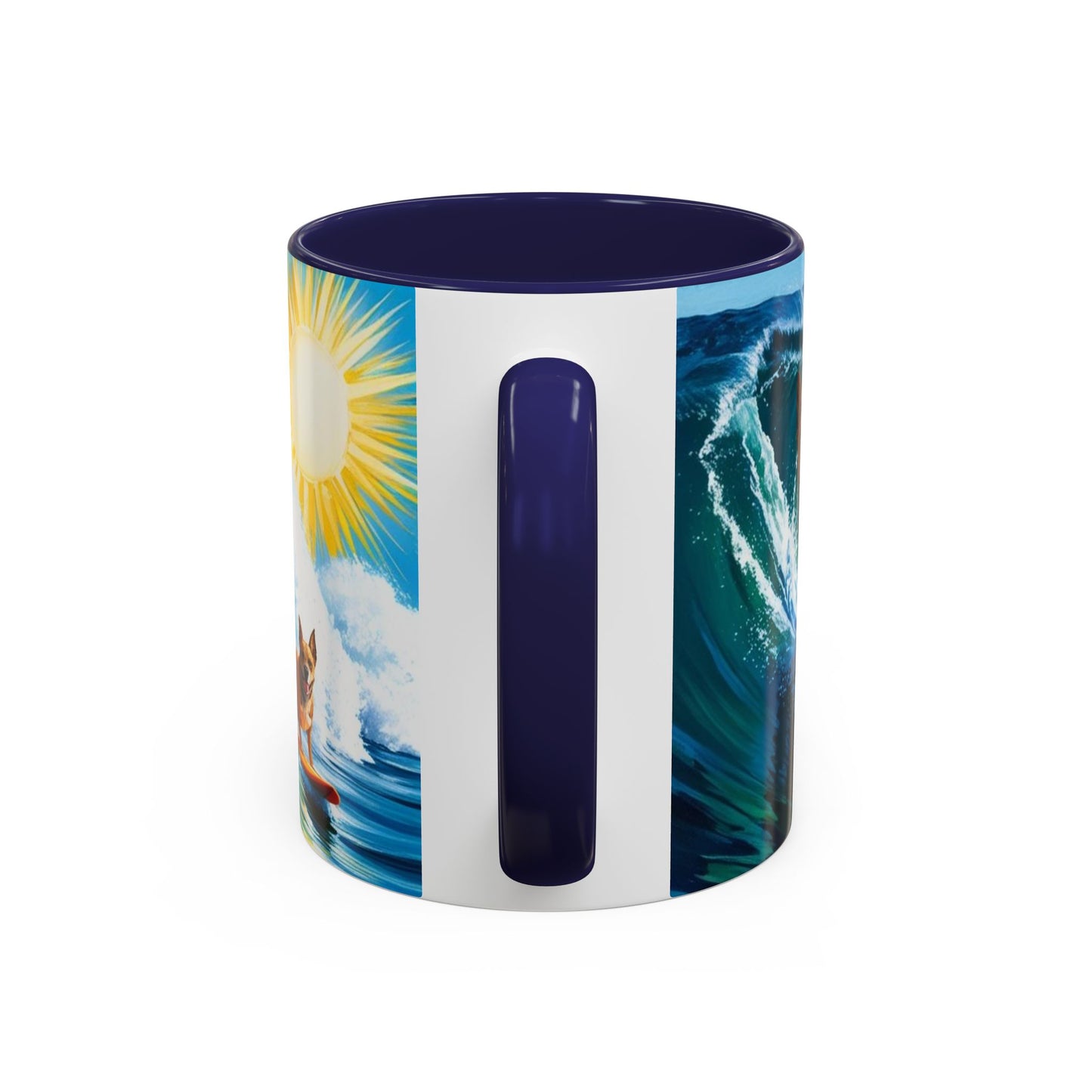 Taza de café con detalles de Surf Dogs: el regalo perfecto para los amantes de los perros