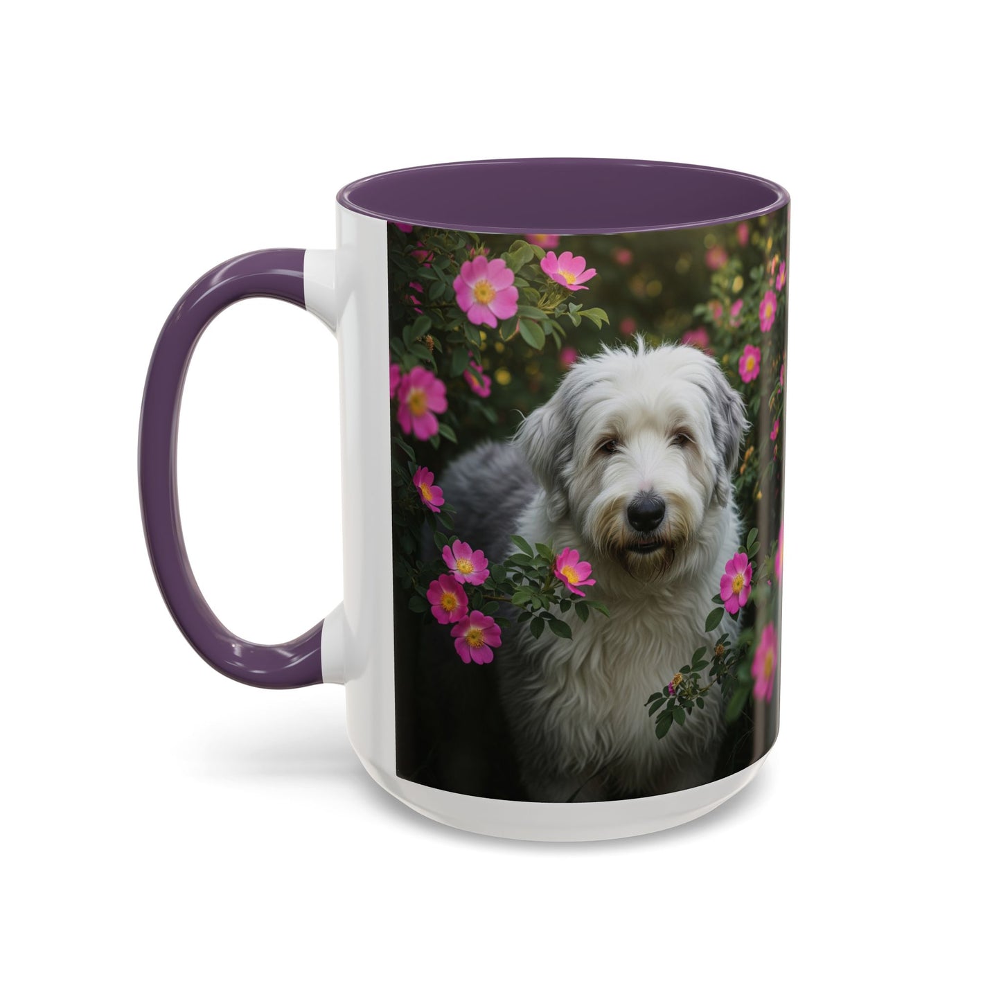 Mug à café à motif de bobtail - Cadeau idéal pour les amoureux des chiens