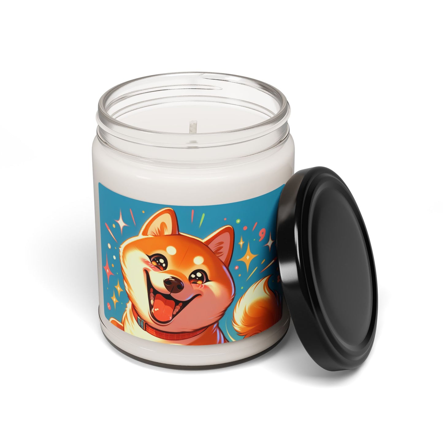 Shiba Inu- Scented Soy Candle, 9oz