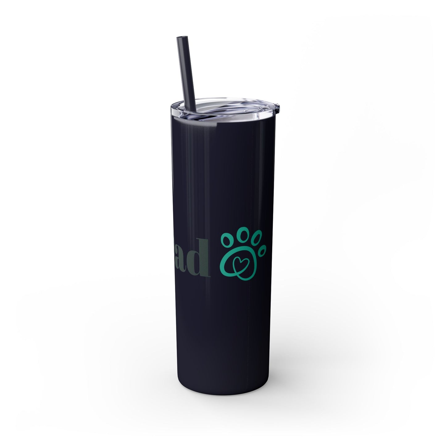 Skinny Tumbler with Straw – 20 oz Stainless Steel Cup