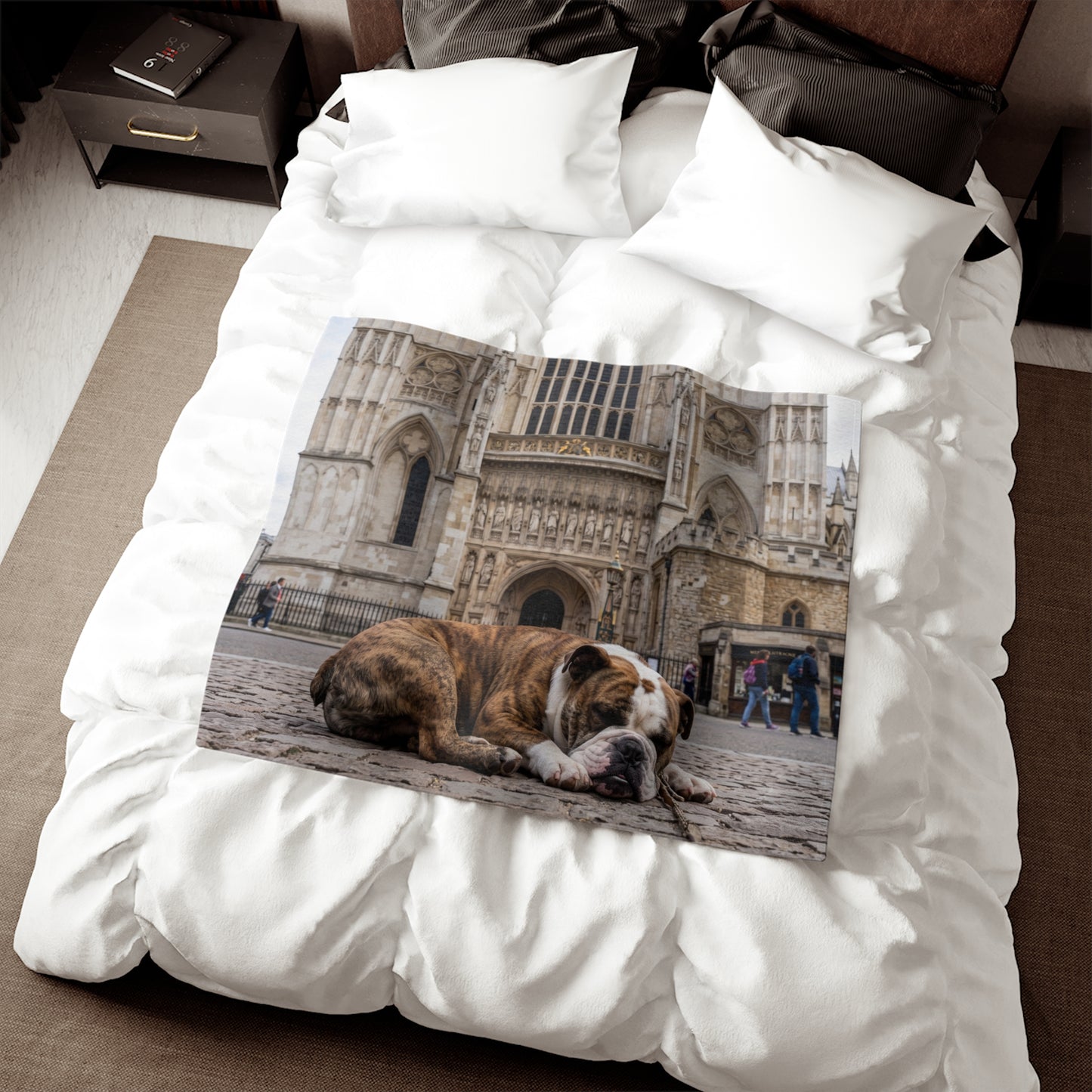 Old English Bulldog Blanket