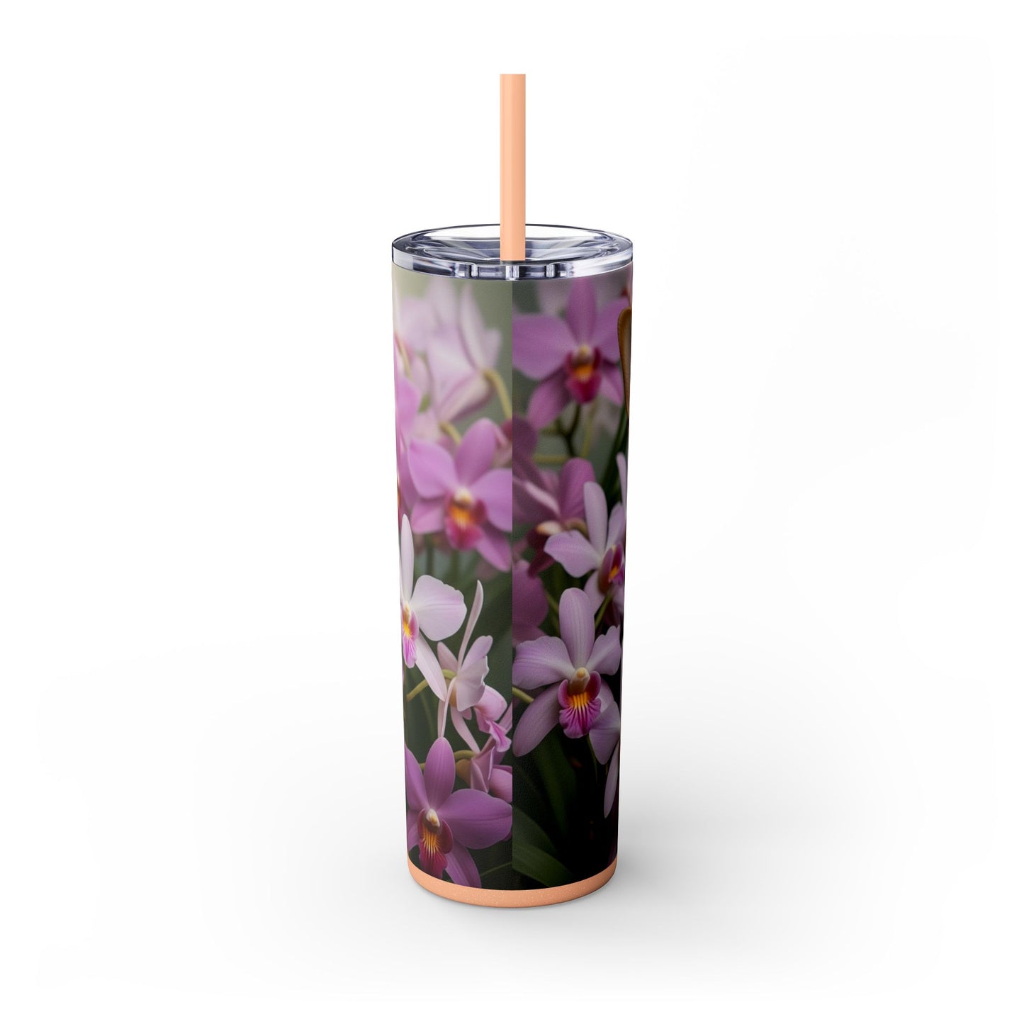 Vaso delgado con pajita para chihuahua, 20 oz
