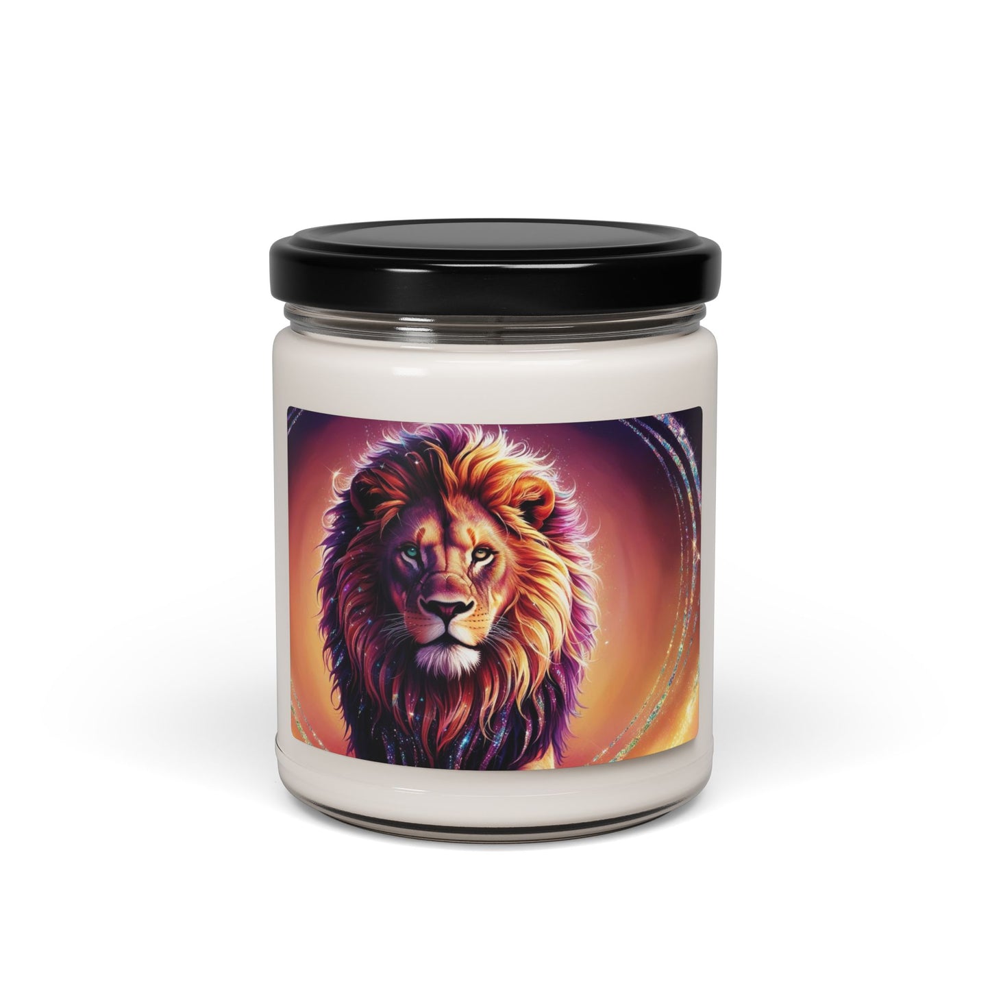 Psychedelic Lion- Scented Soy Candle, 9oz