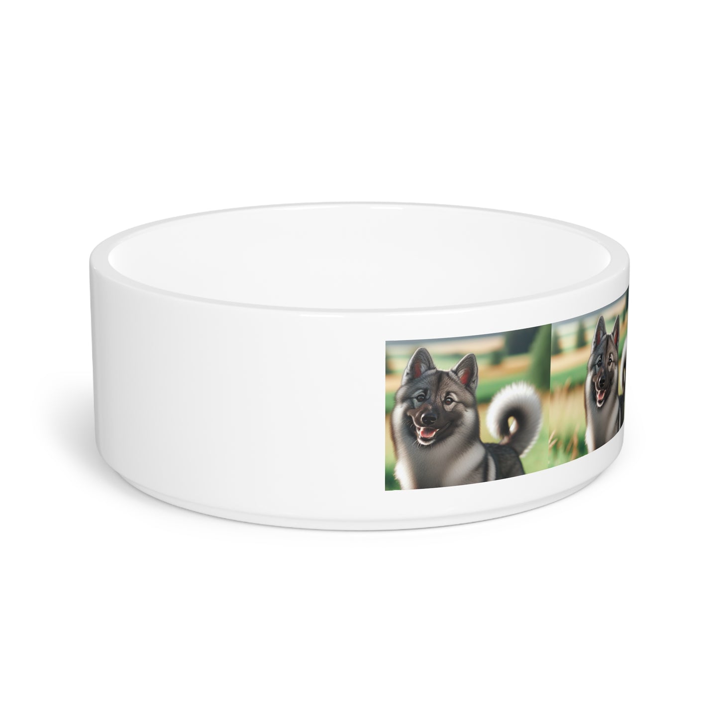 Norwegian Elkhound Pet Bowl