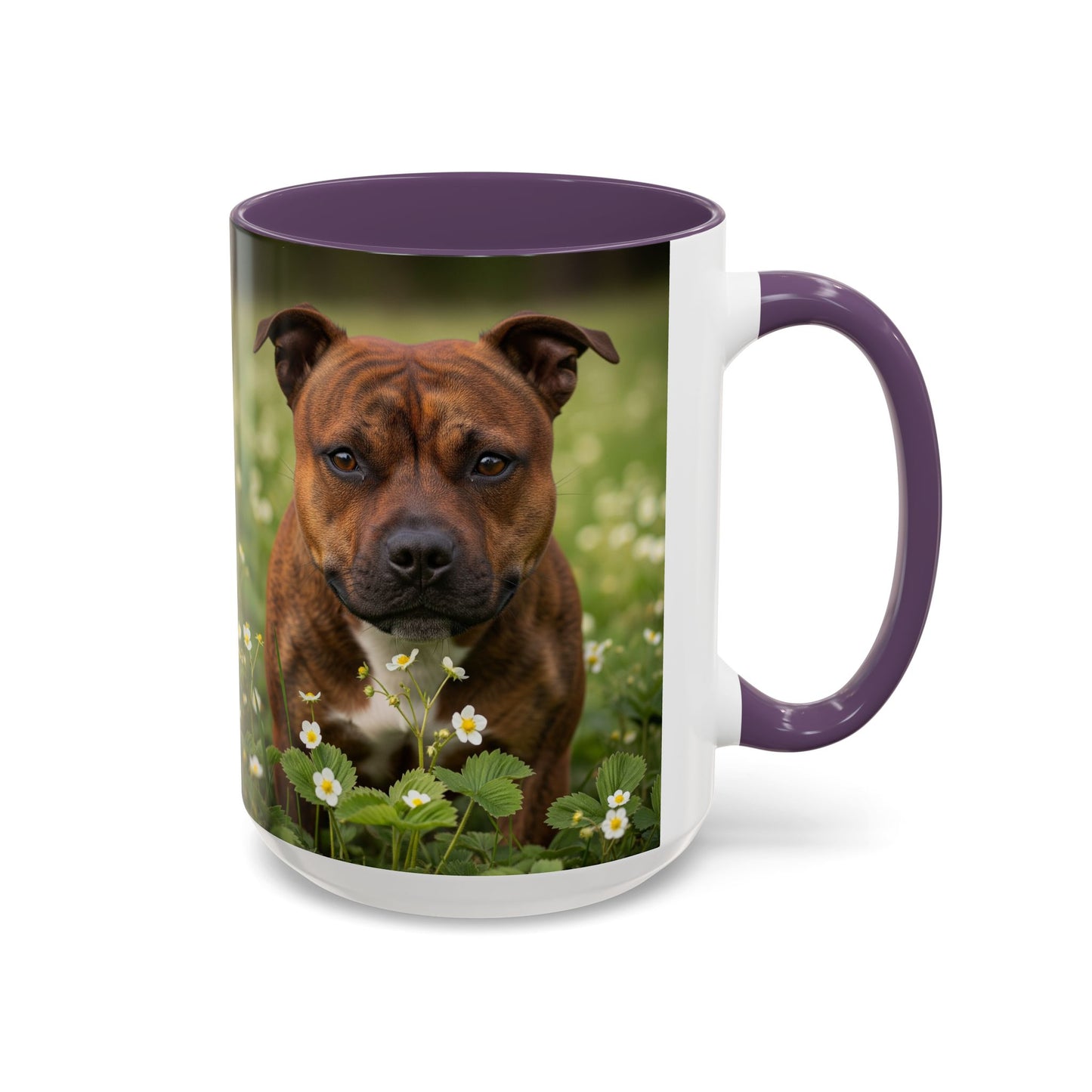 Staffordshire Bull Terrier Accent Coffee Mug - Perfect Gift for Dog Lovers
