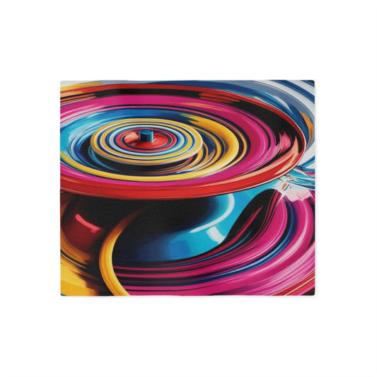 Optical Illusion Sweatshirt Blanket