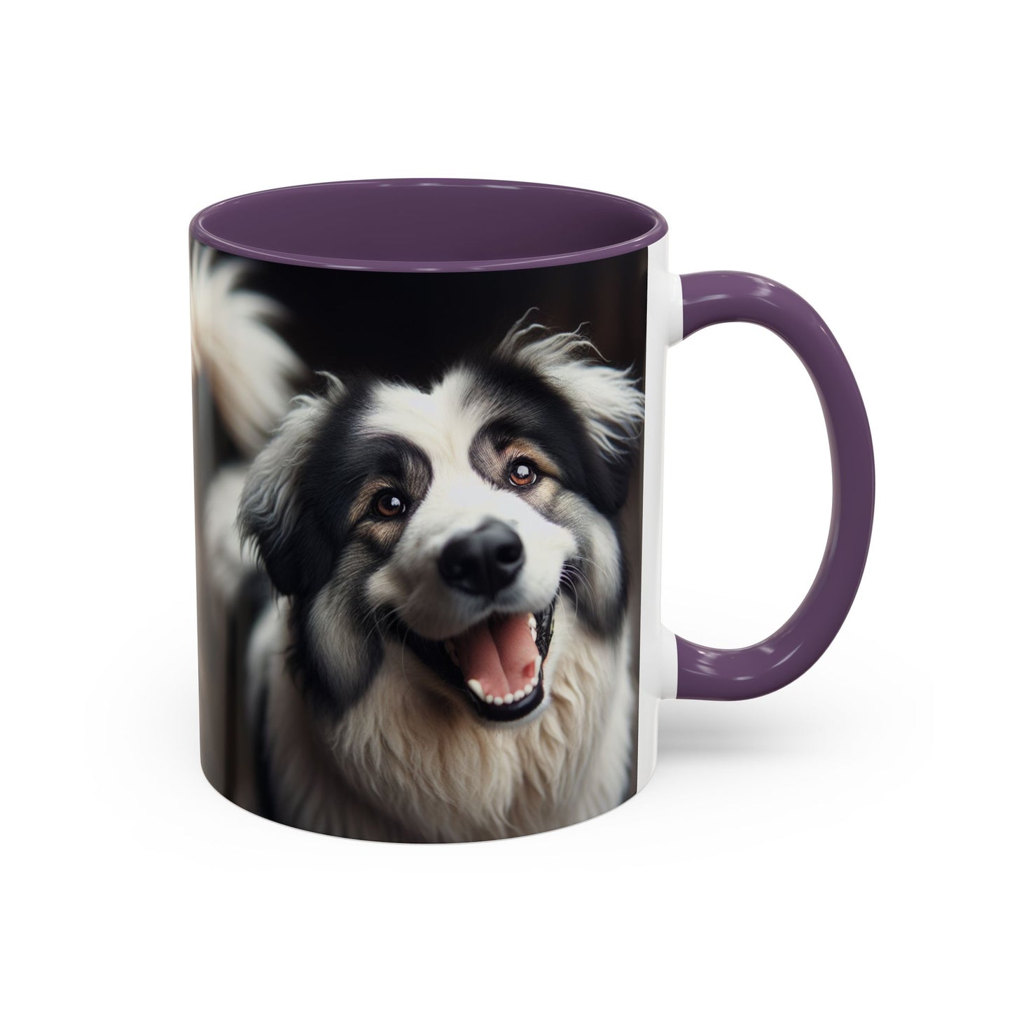 Mug à café avec motif de berger roumain Mioritic - Cadeau idéal pour les amoureux des chiens