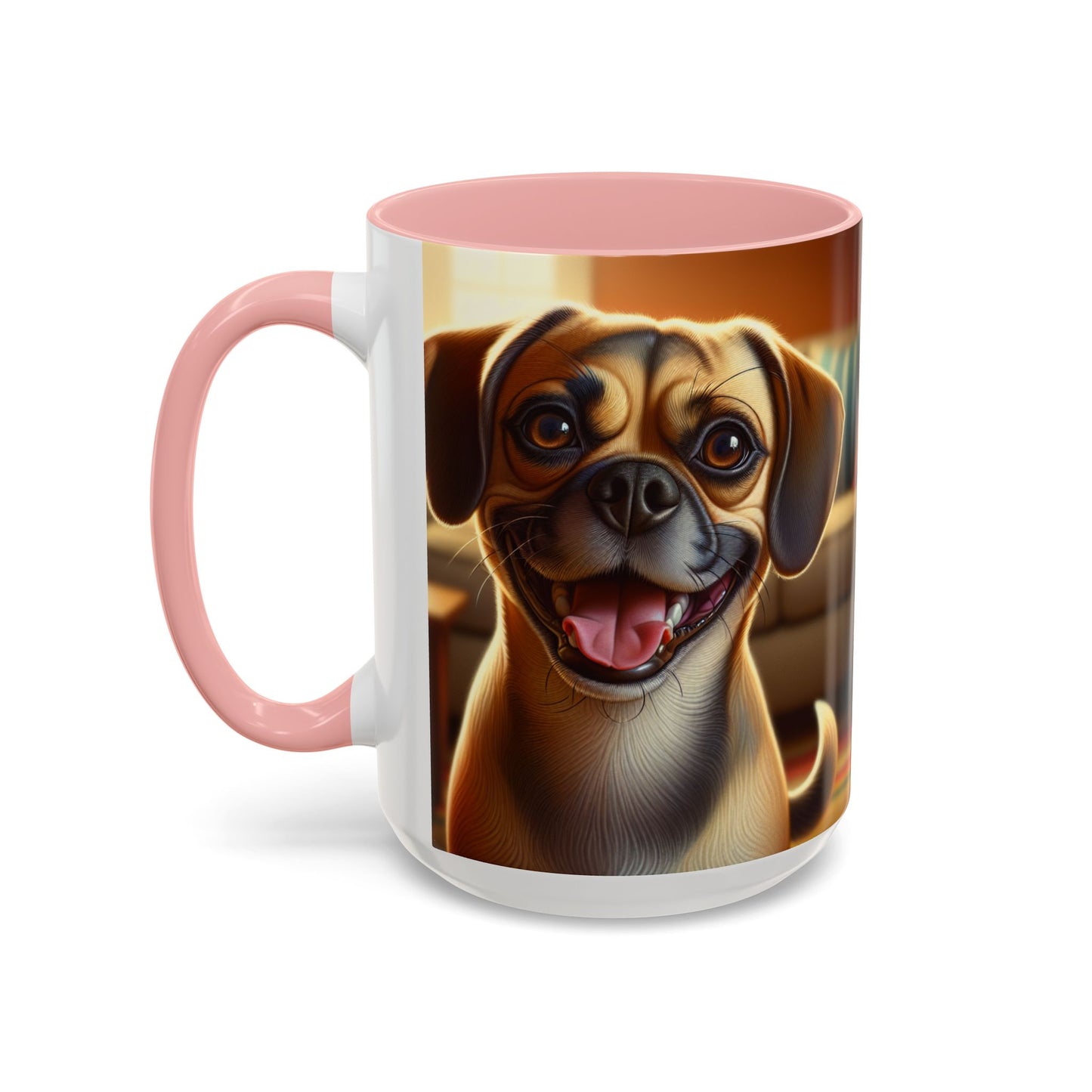 Taza de café con detalles de Puggle: el regalo perfecto para los amantes de los perros