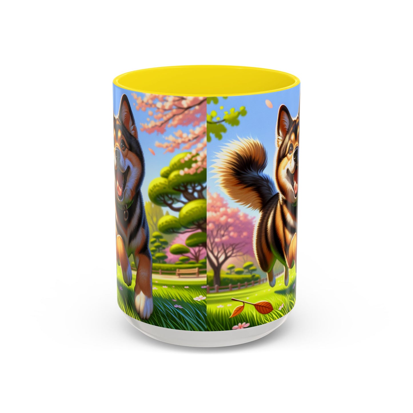 Taza de café con detalles de Shikoku: el regalo perfecto para los amantes de los perros