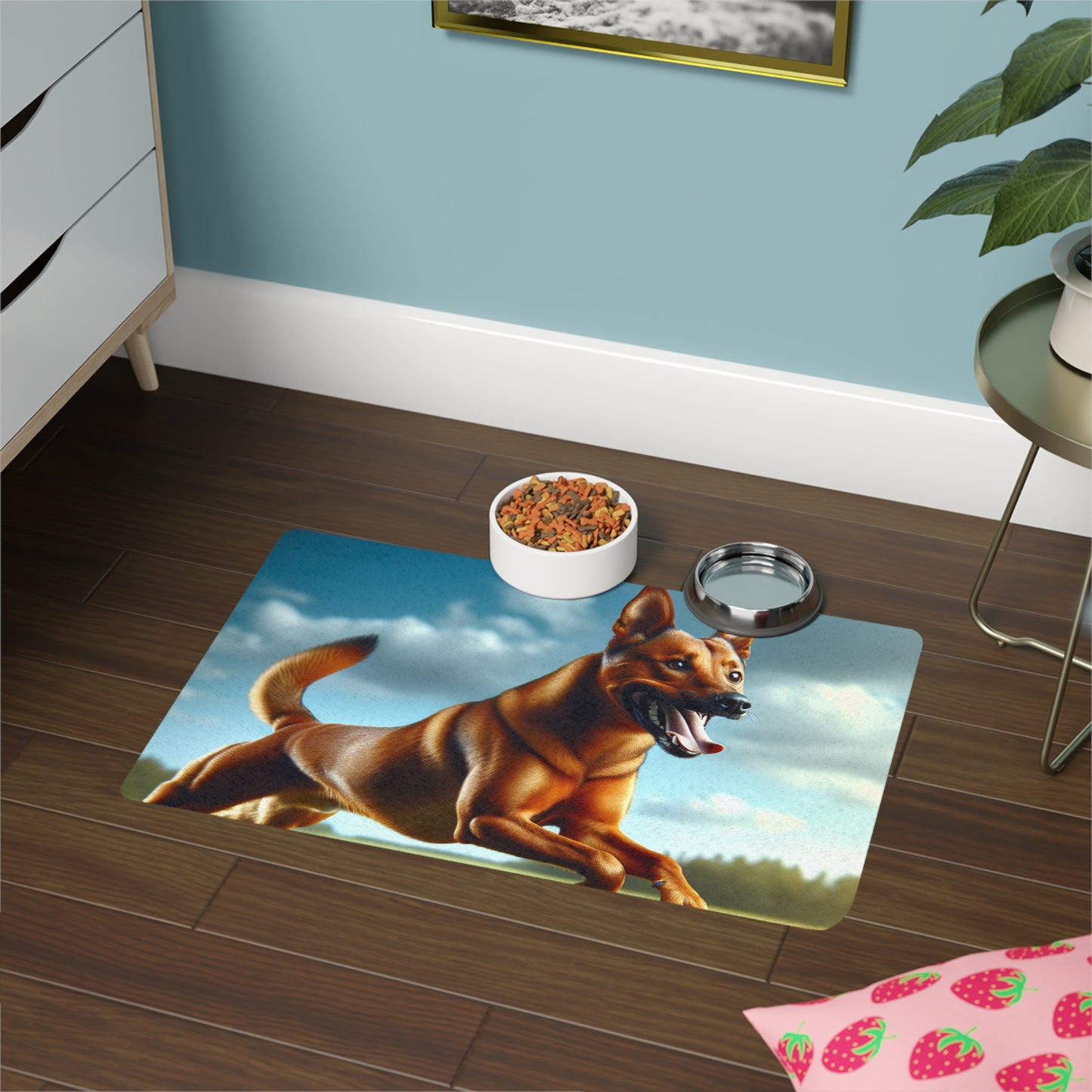 Pet Food Mat (12x18) - Kanni