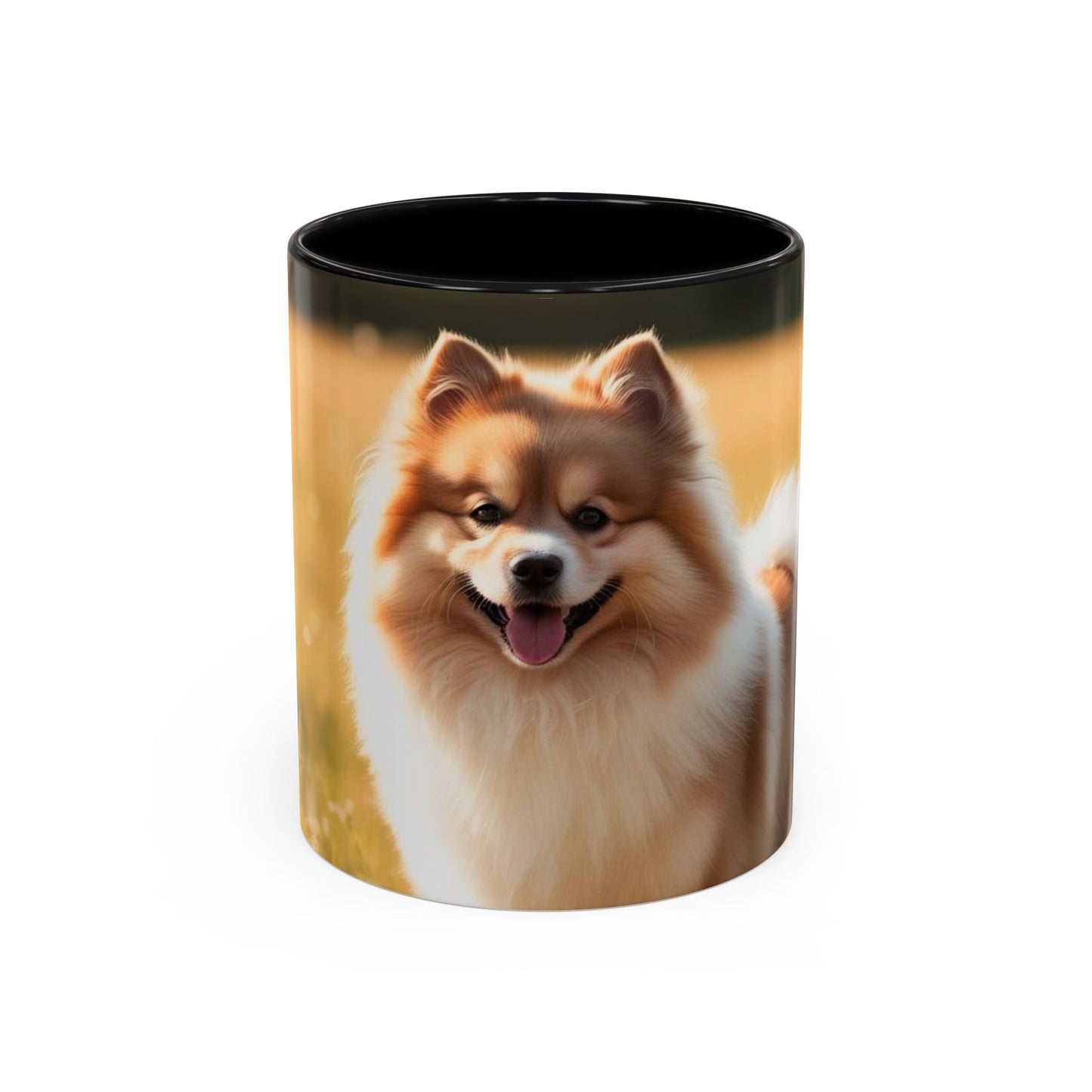 Taza con detalles de Keeshond: el regalo perfecto para los amantes de los perros