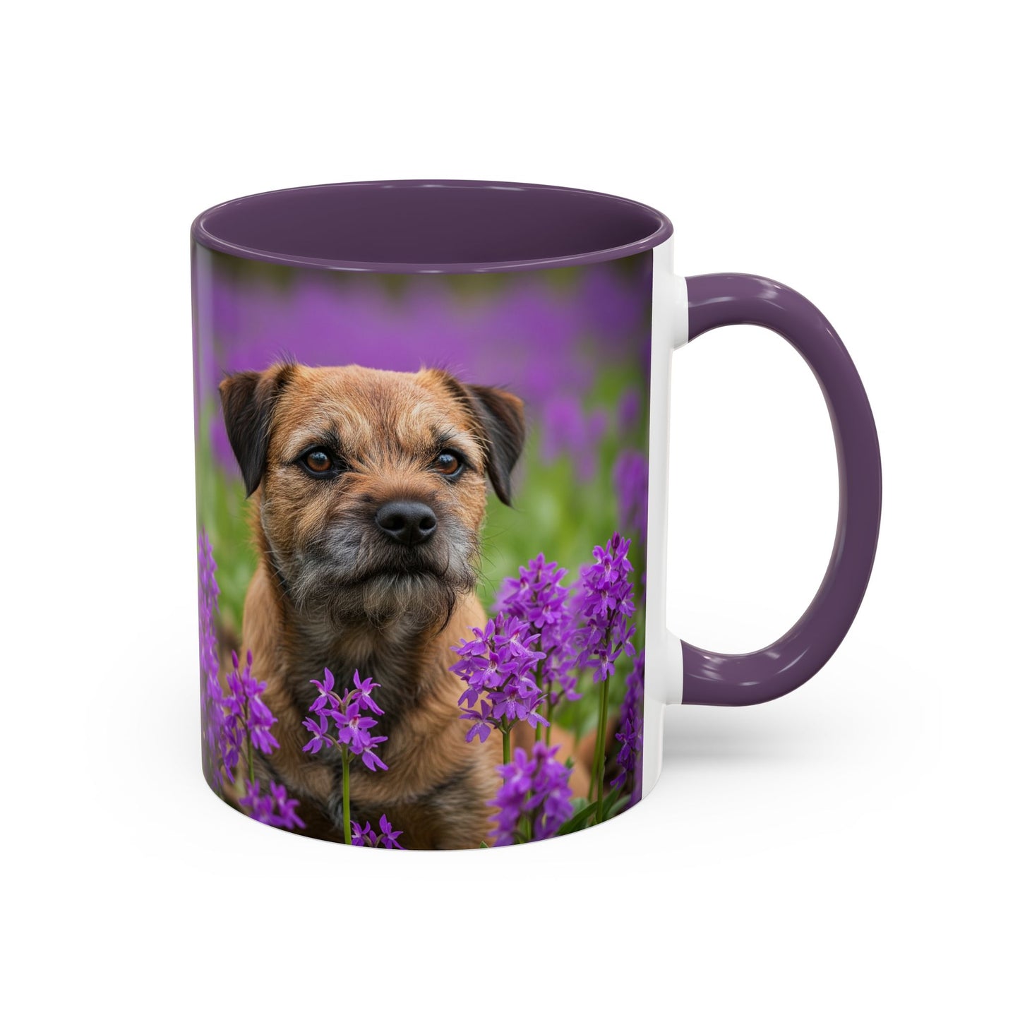 Border Terrier Accent Coffee Mug - Perfect Gift for Dog Lovers