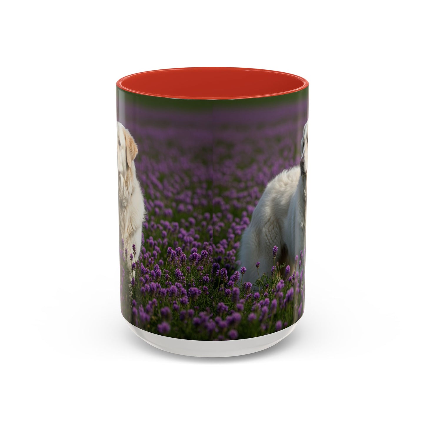 Taza de café con acento Kuvasz: regalo perfecto para los amantes de los perros
