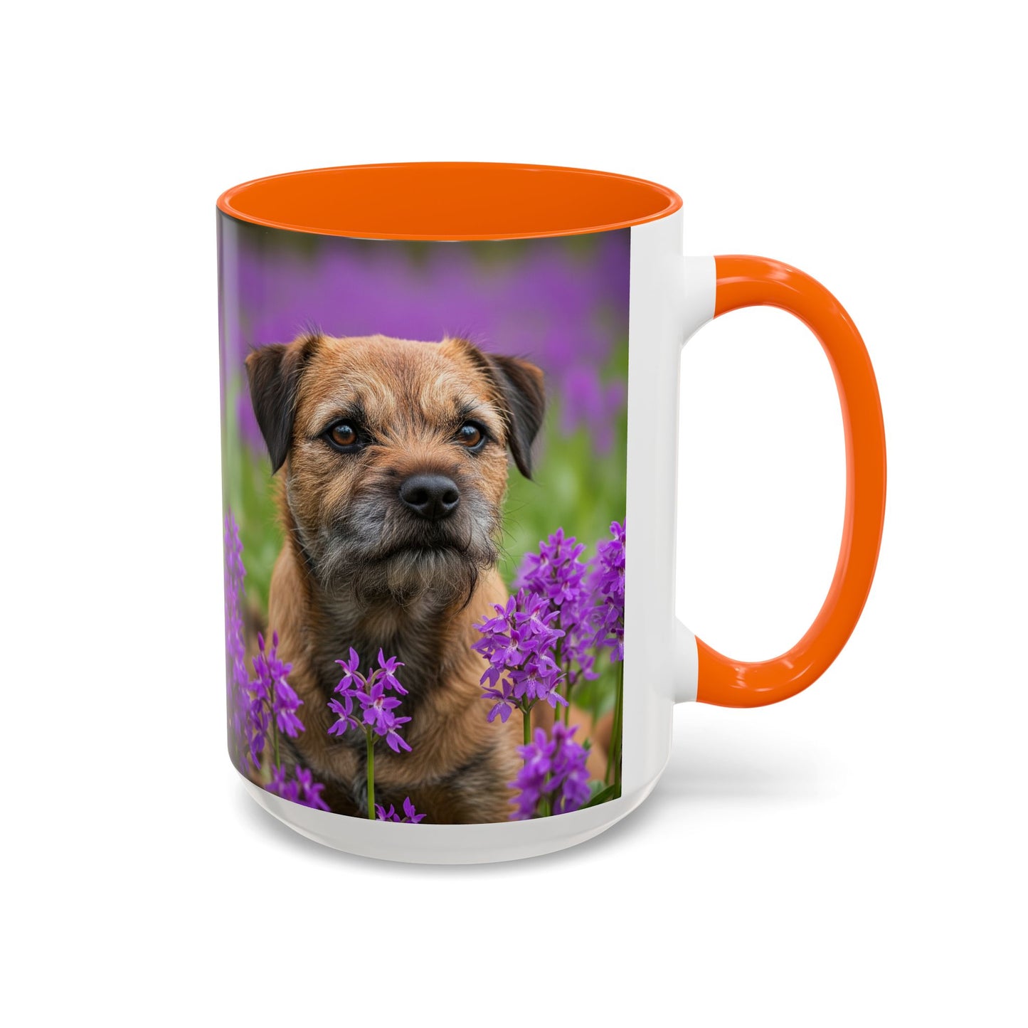 Border Terrier Accent Coffee Mug - Perfect Gift for Dog Lovers