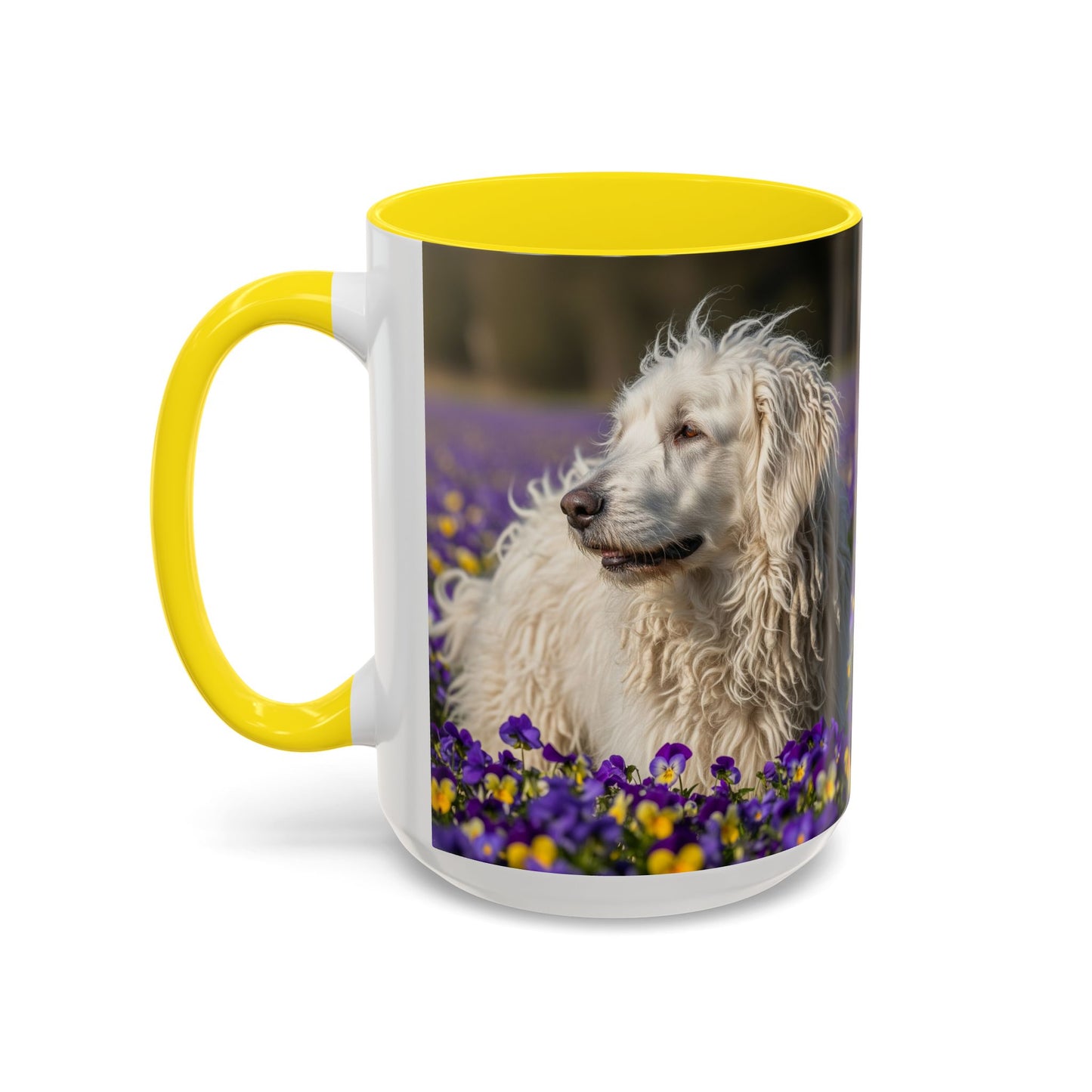 Taza de café con detalles de Komondor: el regalo perfecto para los amantes de los perros