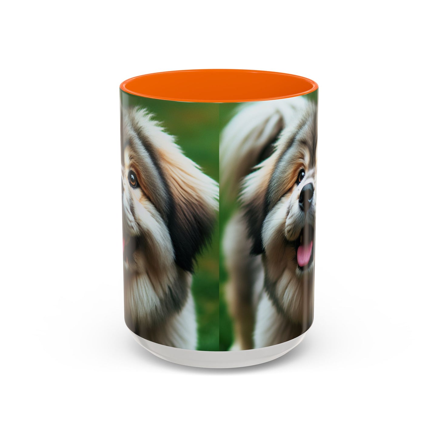 Tibetan Kyi Apso Accent Coffee Mug - Perfect Gift for Dog Lovers