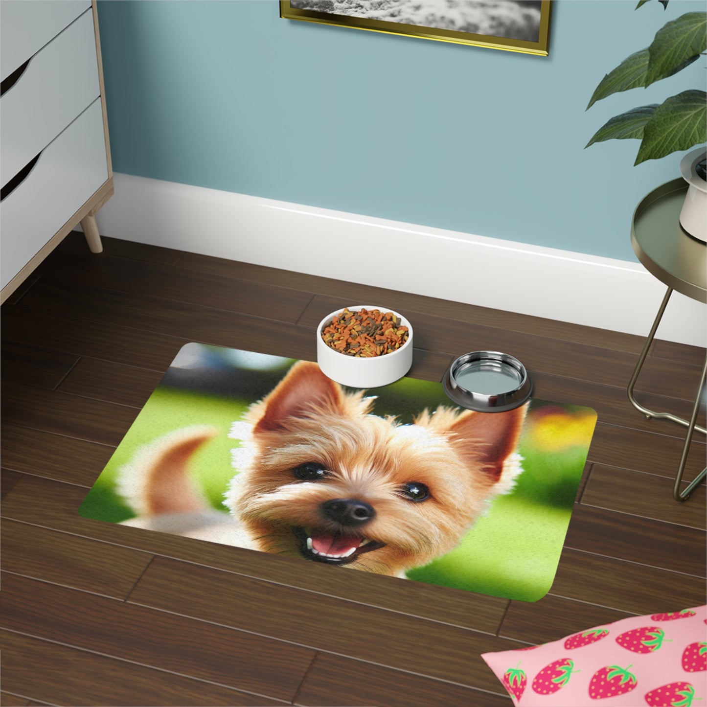 Pet Food Mat (12x18) - Norwich Terrier