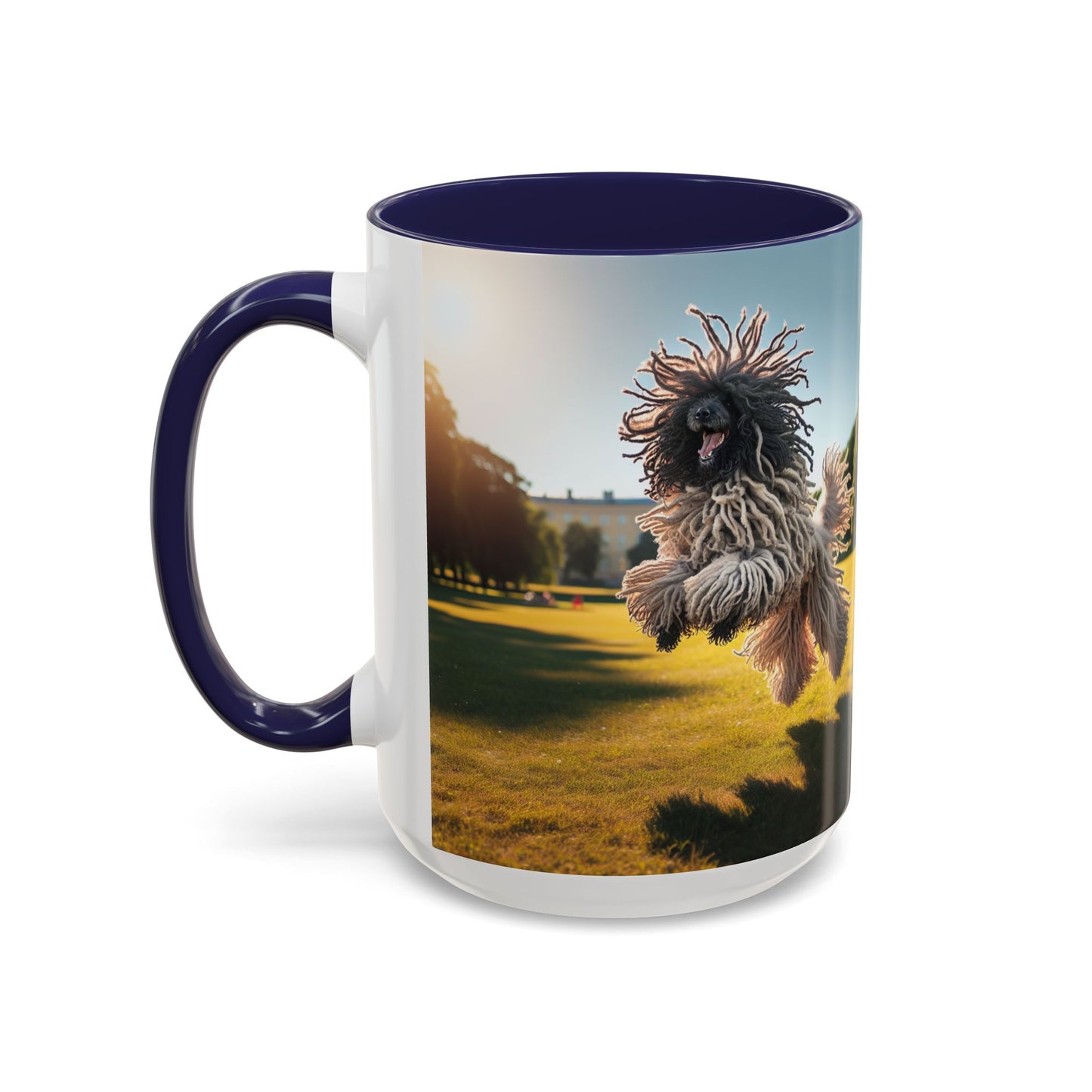 Puli Accent Coffee Mug - Perfect Gift for Dog Lovers
