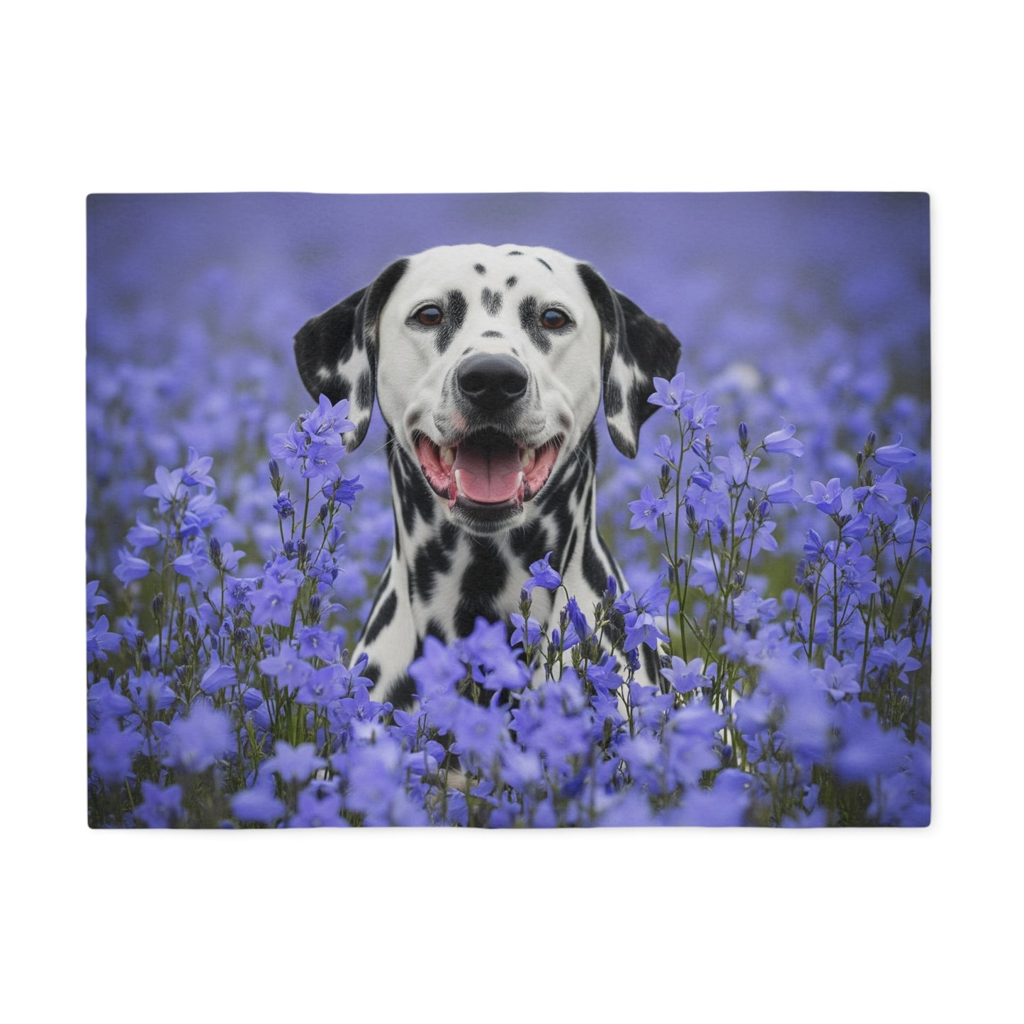 Dalmatian Sweatshirt Blanket