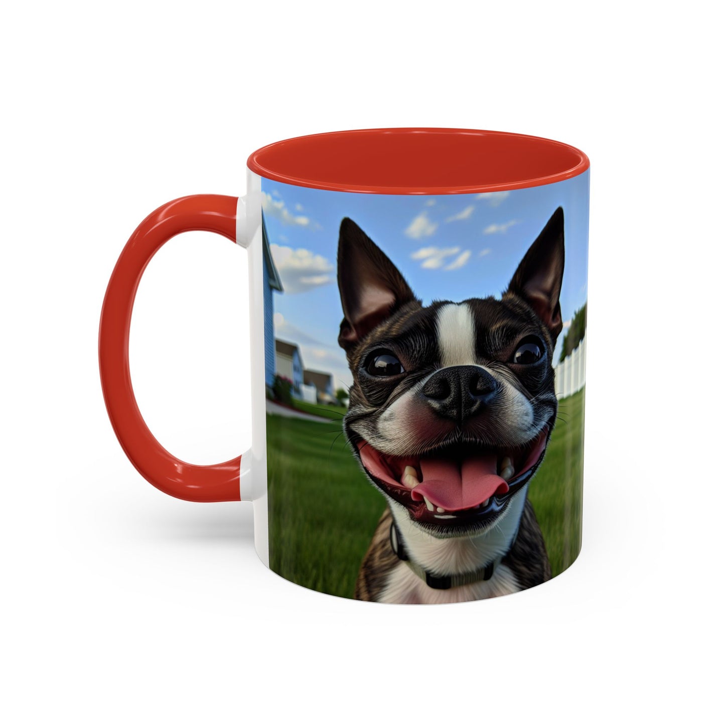 Boston Terrier Accent Coffee Mug - Perfect Gift for Dog Lovers