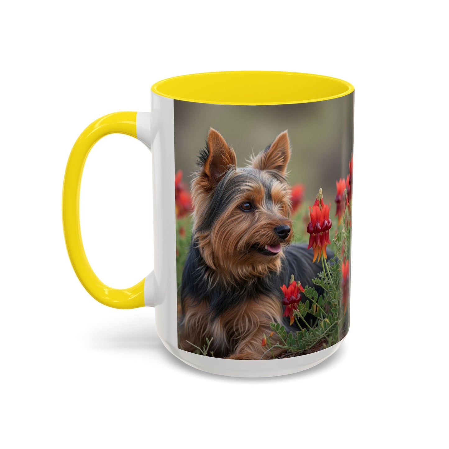 Taza con detalles de Silky Terrier: el regalo perfecto para los amantes de los perros