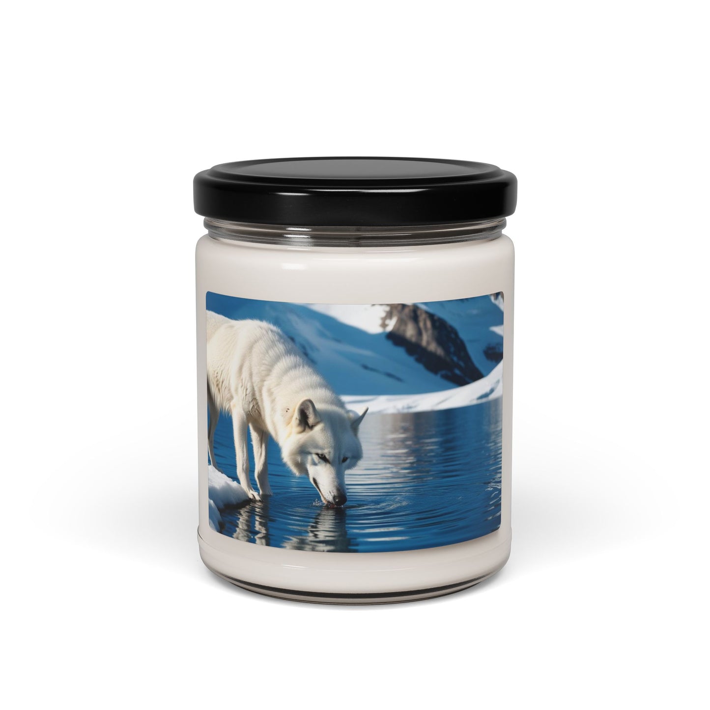 White Wolf- Scented Soy Candle, 9oz