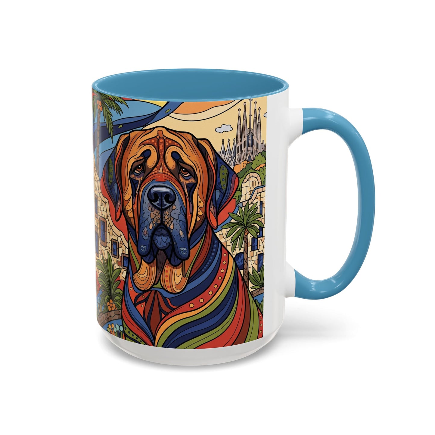 Spanish Mastiff Accent Coffee Mug - Perfect Gift for Dog Lovers